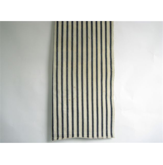テキスタイル　北欧 Linen Blueストライプ