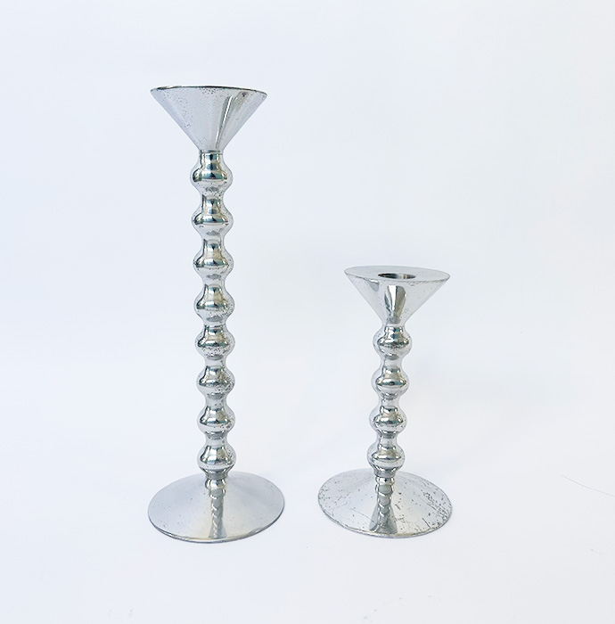 シルバーキャンドルスタンド ALESSI(アレッシィ)