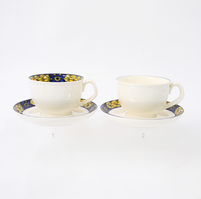 ROYAL COPENHAGEN(ロイヤルコペンハーゲン） ブルーフェザン　カップ＆ソーサー
