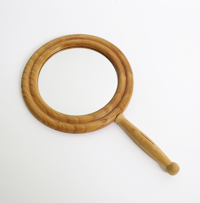 手鏡　wood