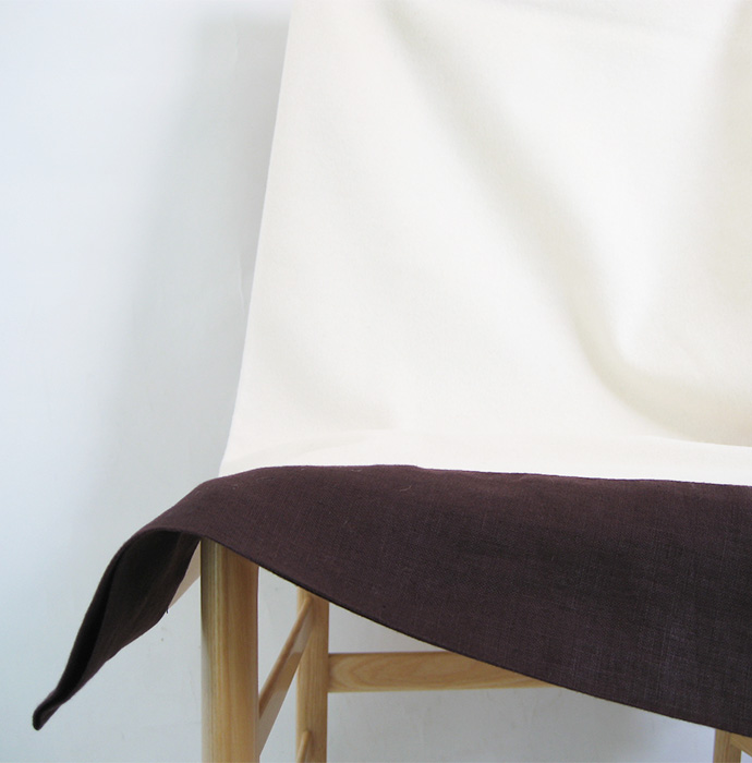 マルチカバー　White×Brown