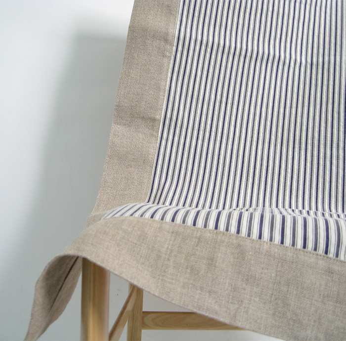 マルチカバー　Maison de Vacances NavyBlueボーダー