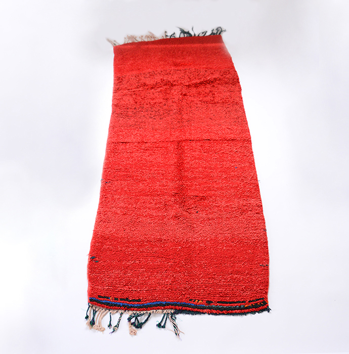 モロッコラグマット Red