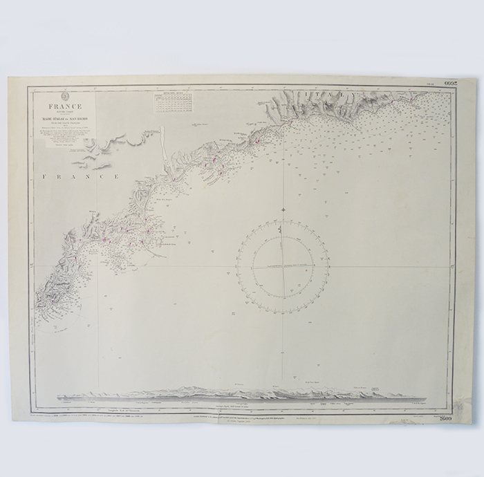 フランス古地図