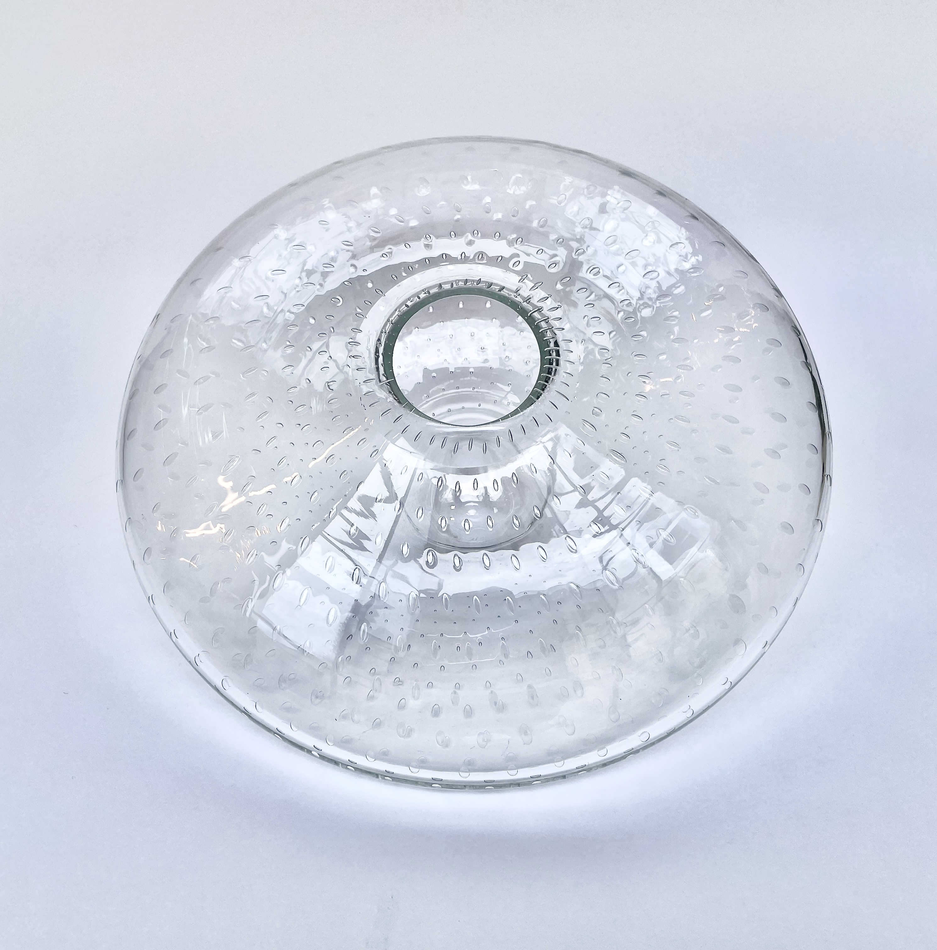 水泡円盤型花器