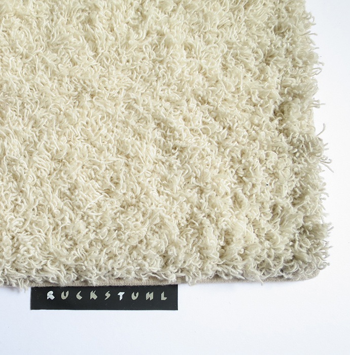 Creation Baumann /RUCKSTUHL シャギーラグマット White